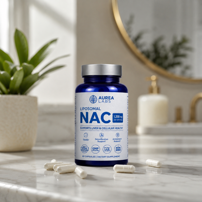 Aurea LABS | El NAC liposomal que reactiva tu hígado y te devuelve la energía